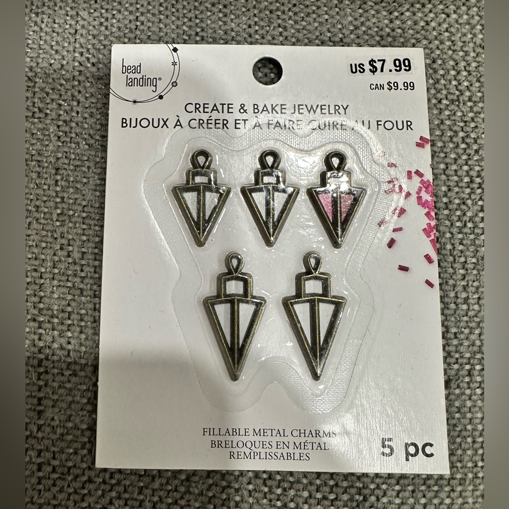 Bead Landing Fillable Metal Charms